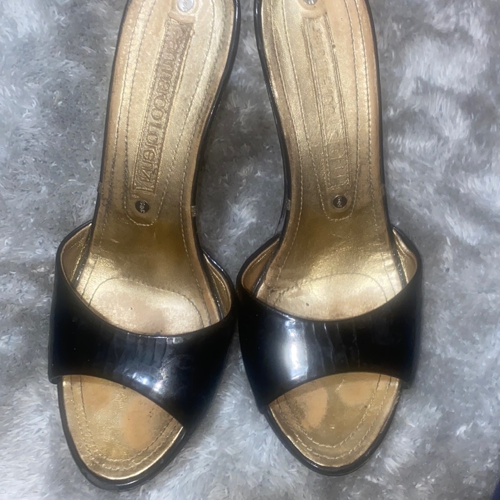 Black stilettos